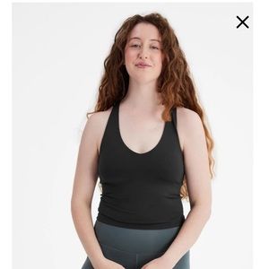 Black Zoe Superstretch Tank